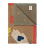 SAVED NY Cashmere Hand and Heart Throw (130cm x 180cm)