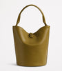 Yellow Leather Liberta Bucket Bag