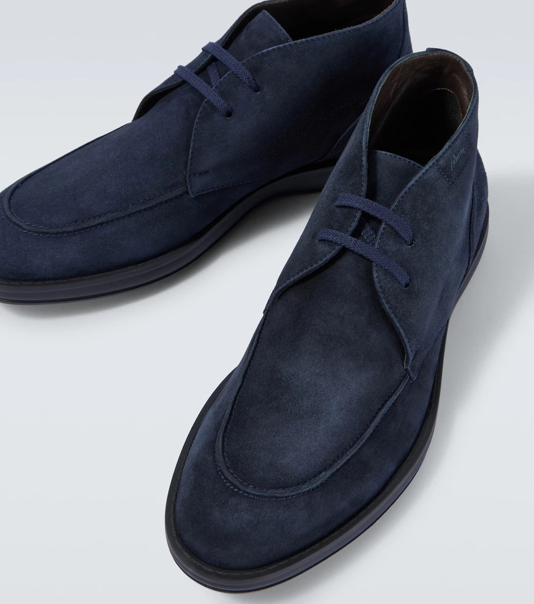 Brioni - حذاء صحراوي Journey من جلد الشمواه
