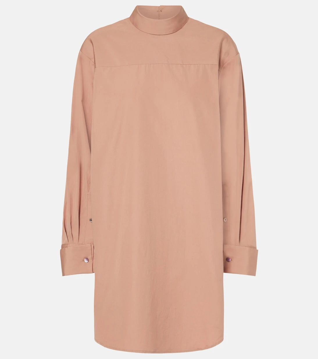 Dries Van Noten - High-neck cotton blouse