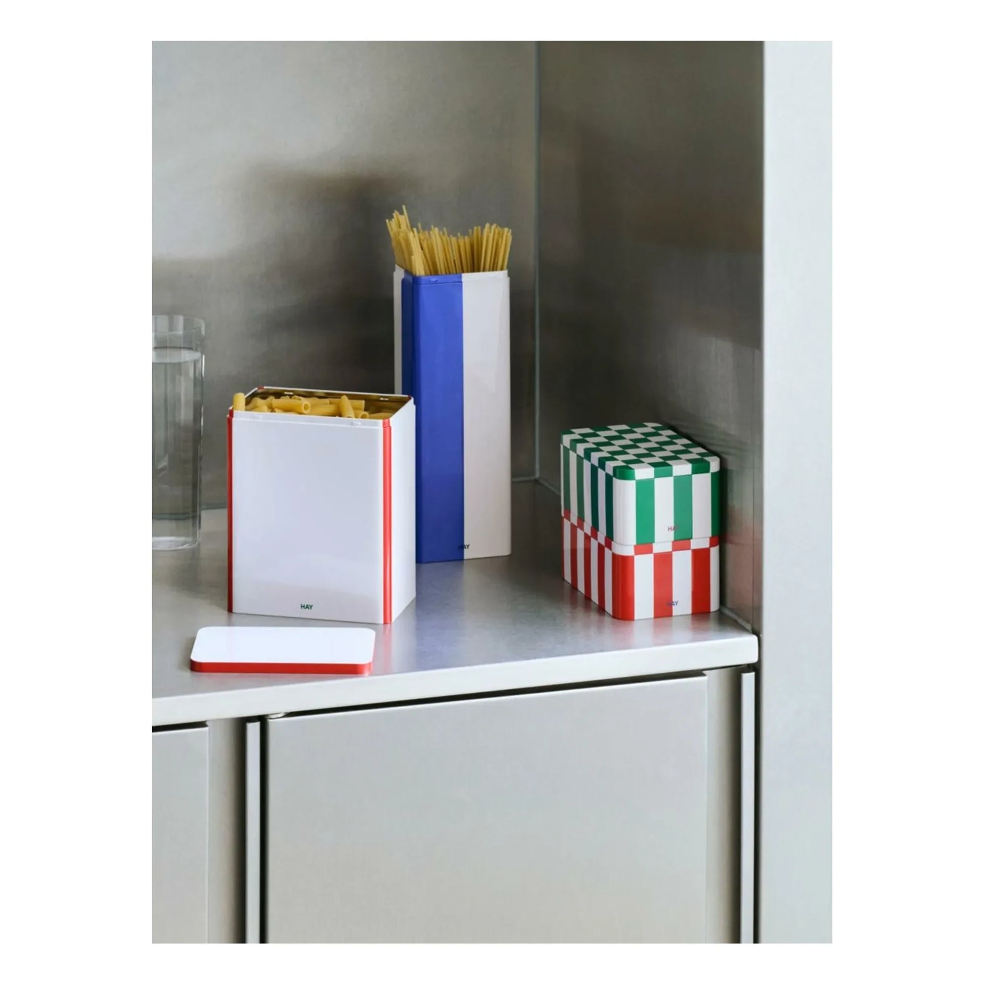 Hay - Tin storage box | Green