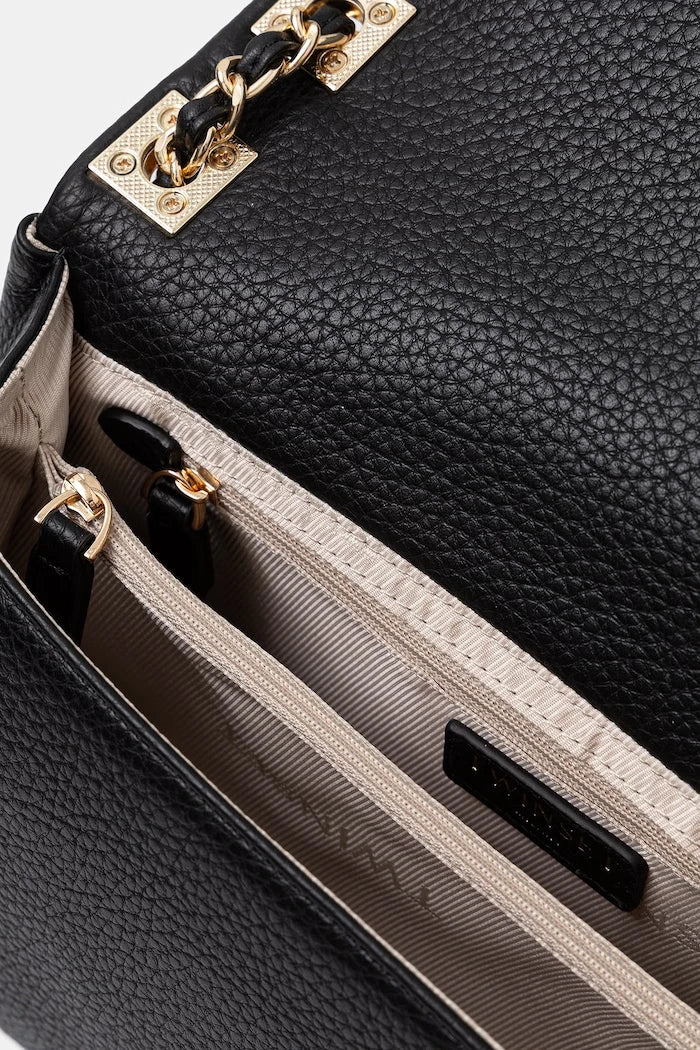 Twinset kadın crossbody çanta, suni deri