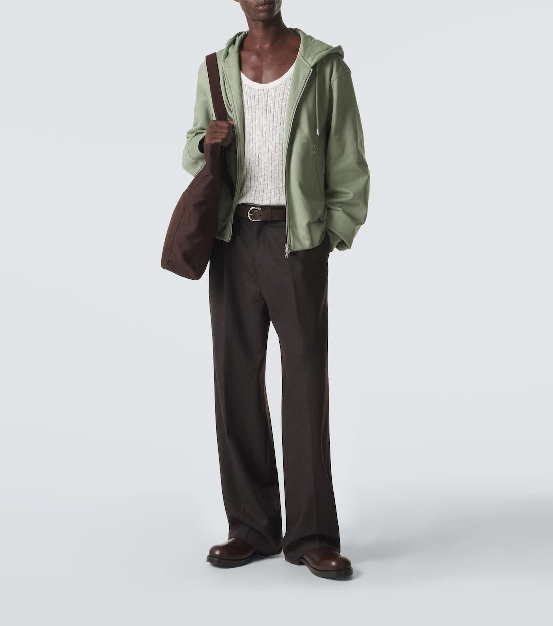 Dries Van Noten - Cotton zip-up hoodie