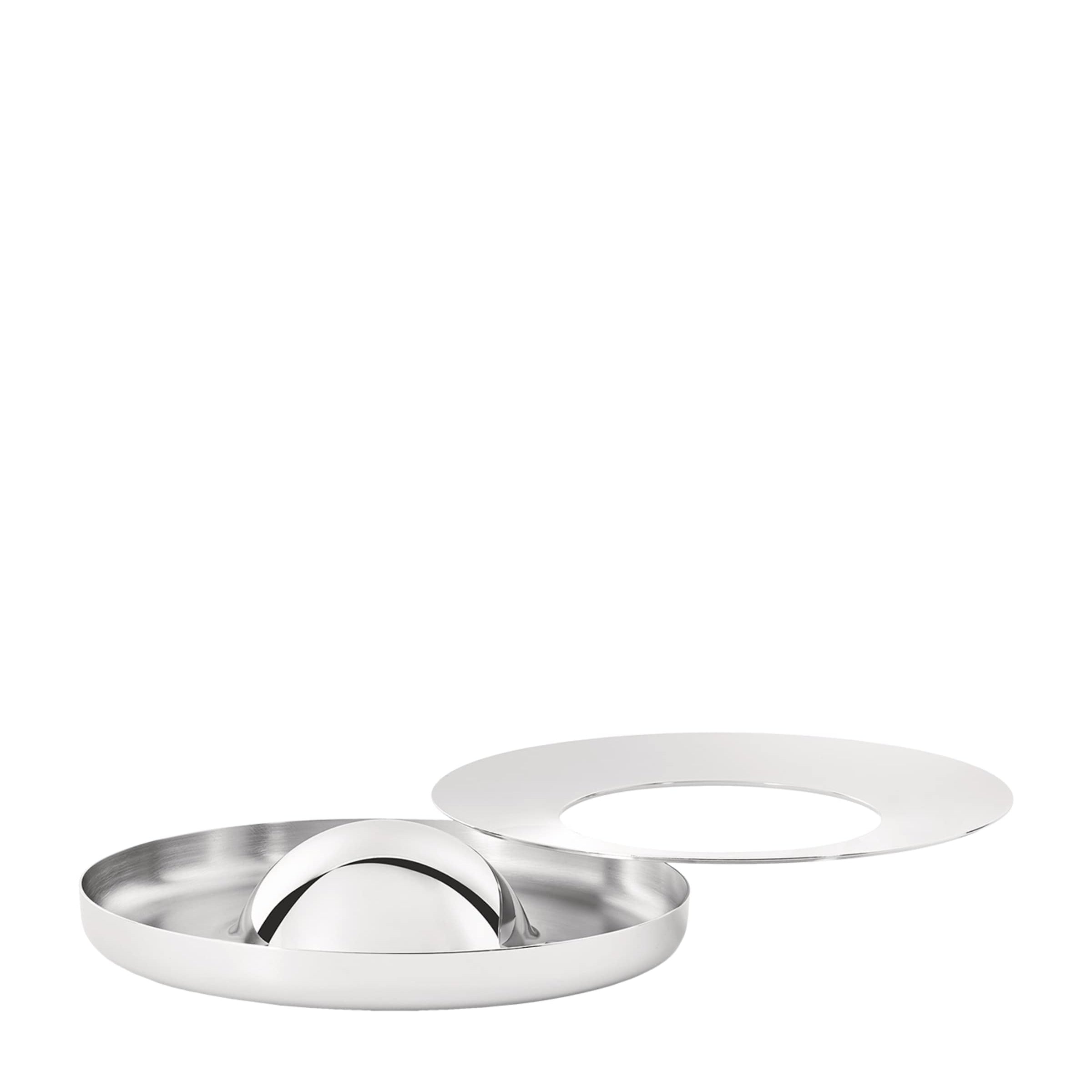 Stainless Steel OH de Christofle Ashtray