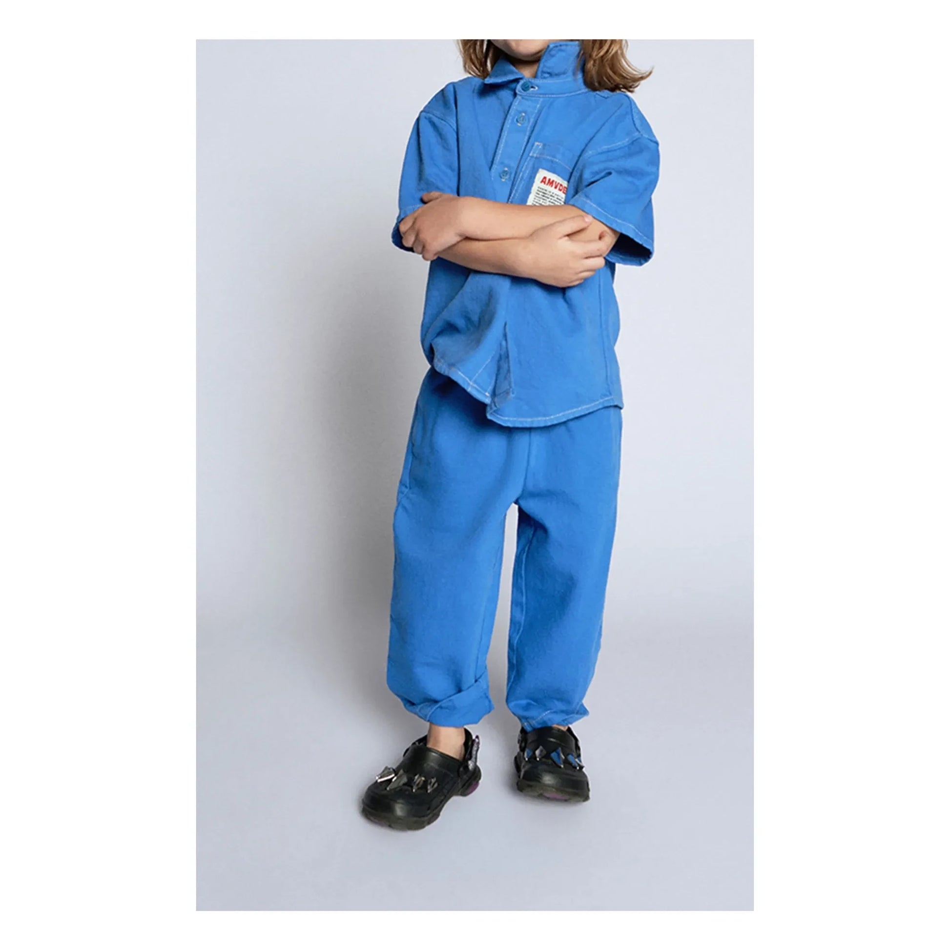 American Vintage - Pusway Organic Cotton Drawstring Jeans | Blue