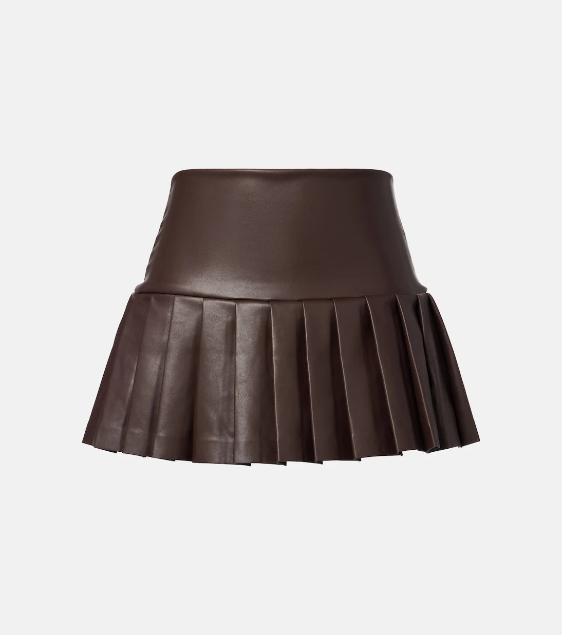 Norma Kamali - Pleated miniskirt