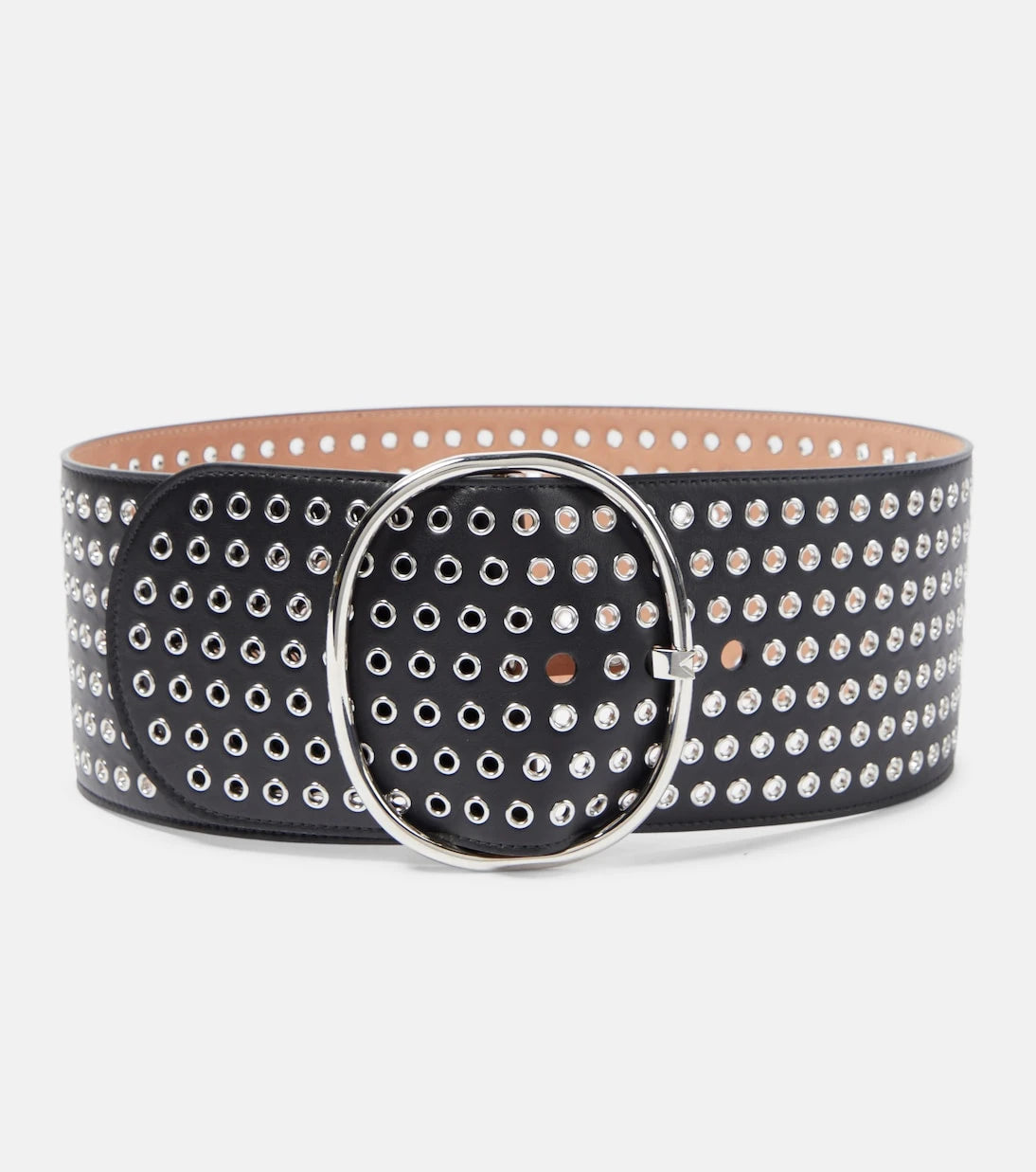Alaïa - Embellished leather belt