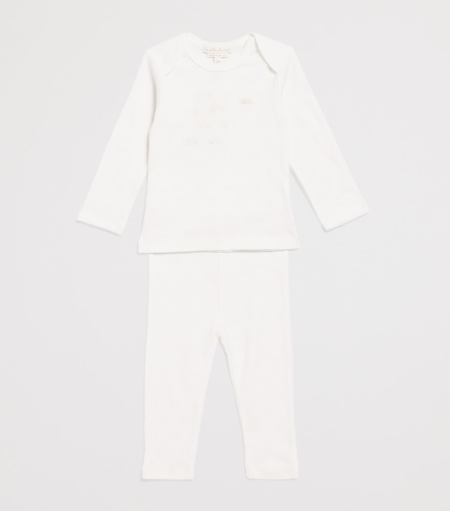Marie-Chantal Organic Cotton Angel Wing Pyjama Set (0-18 Months)