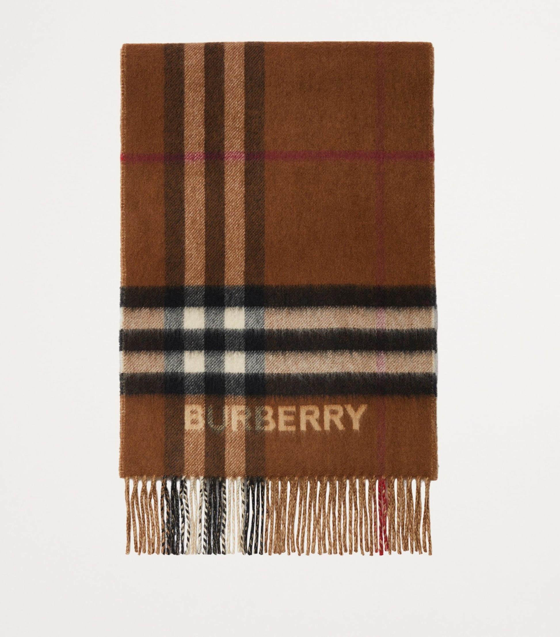 Burberry Cashmere Contrast Check Scarf