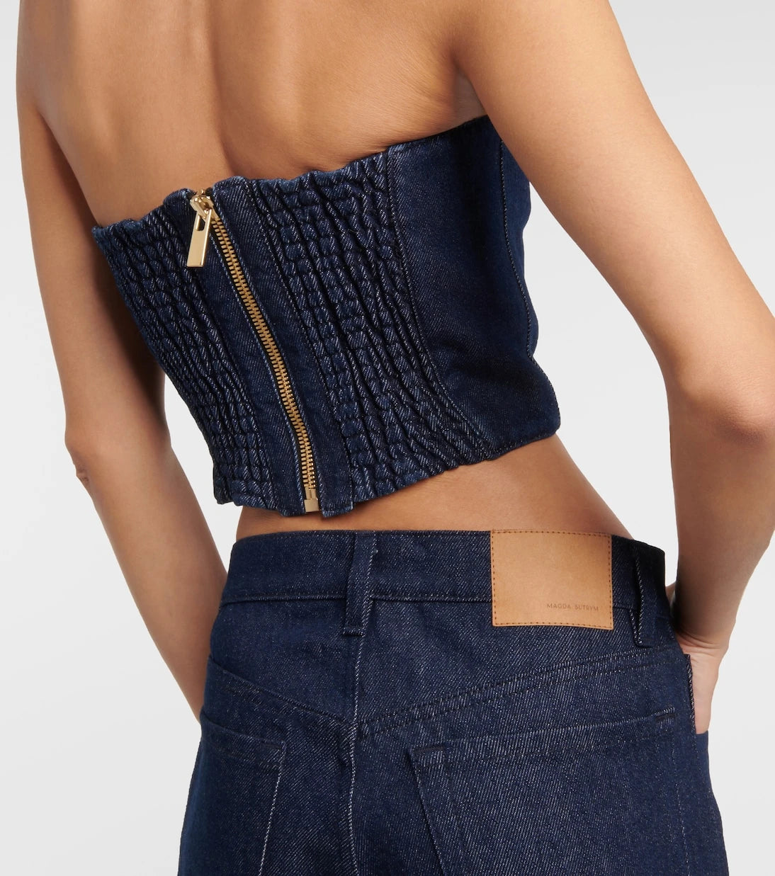 Magda Butrym - High-rise straight jeans