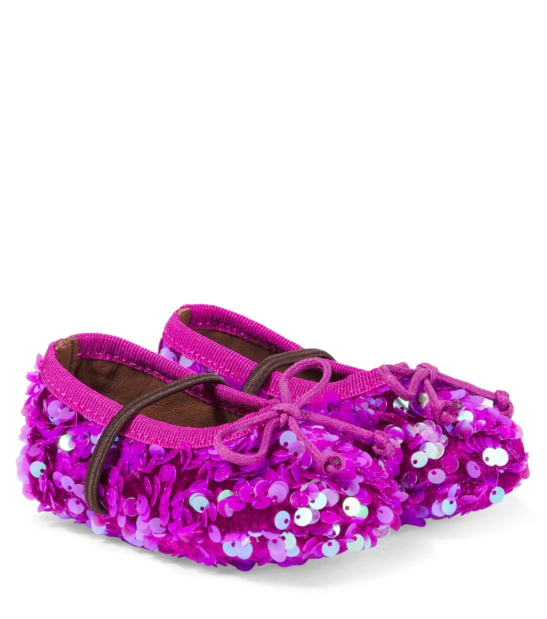 PèPè - Baby Lulu sequined ballet flats