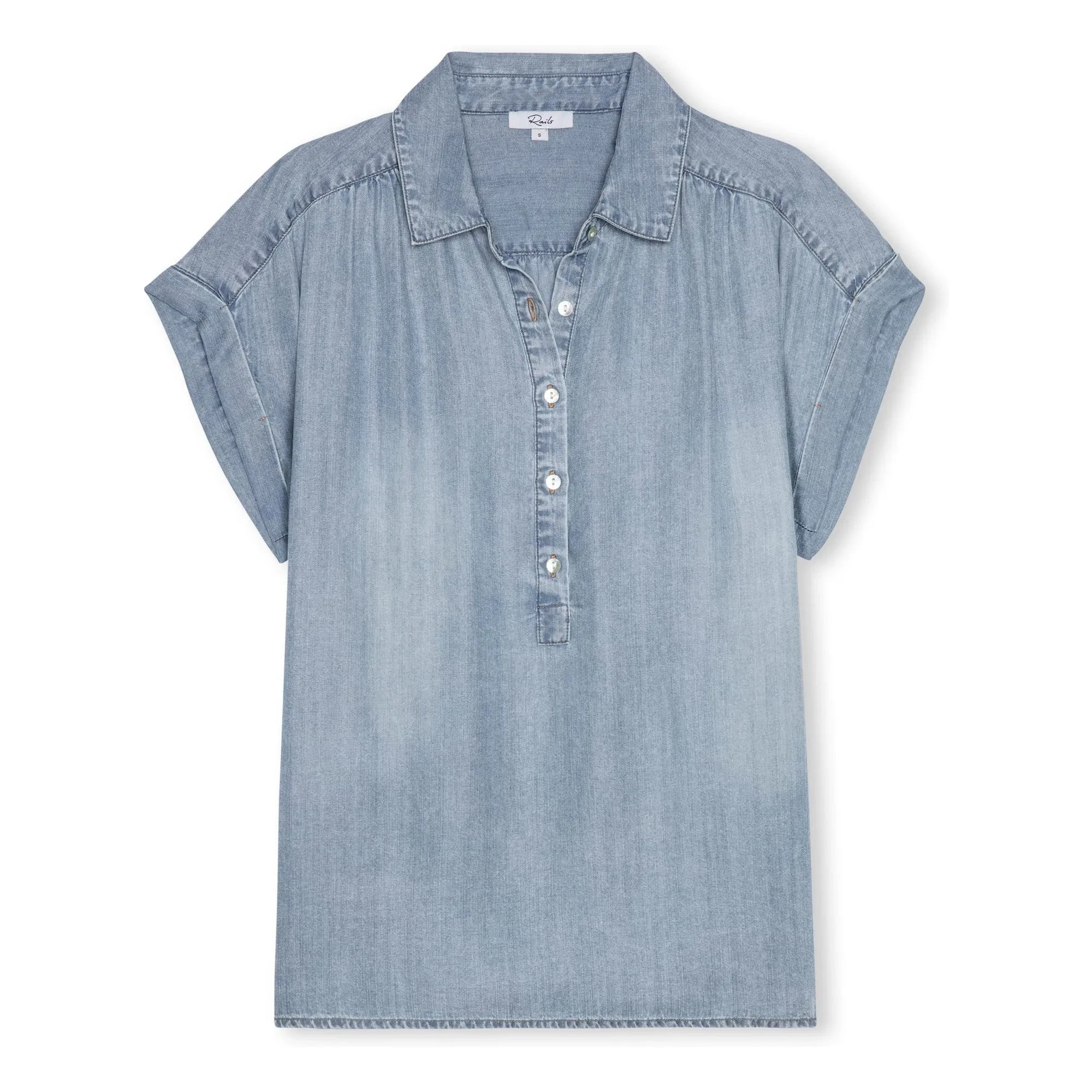 Rails - Tuscany blouse | Denim blue