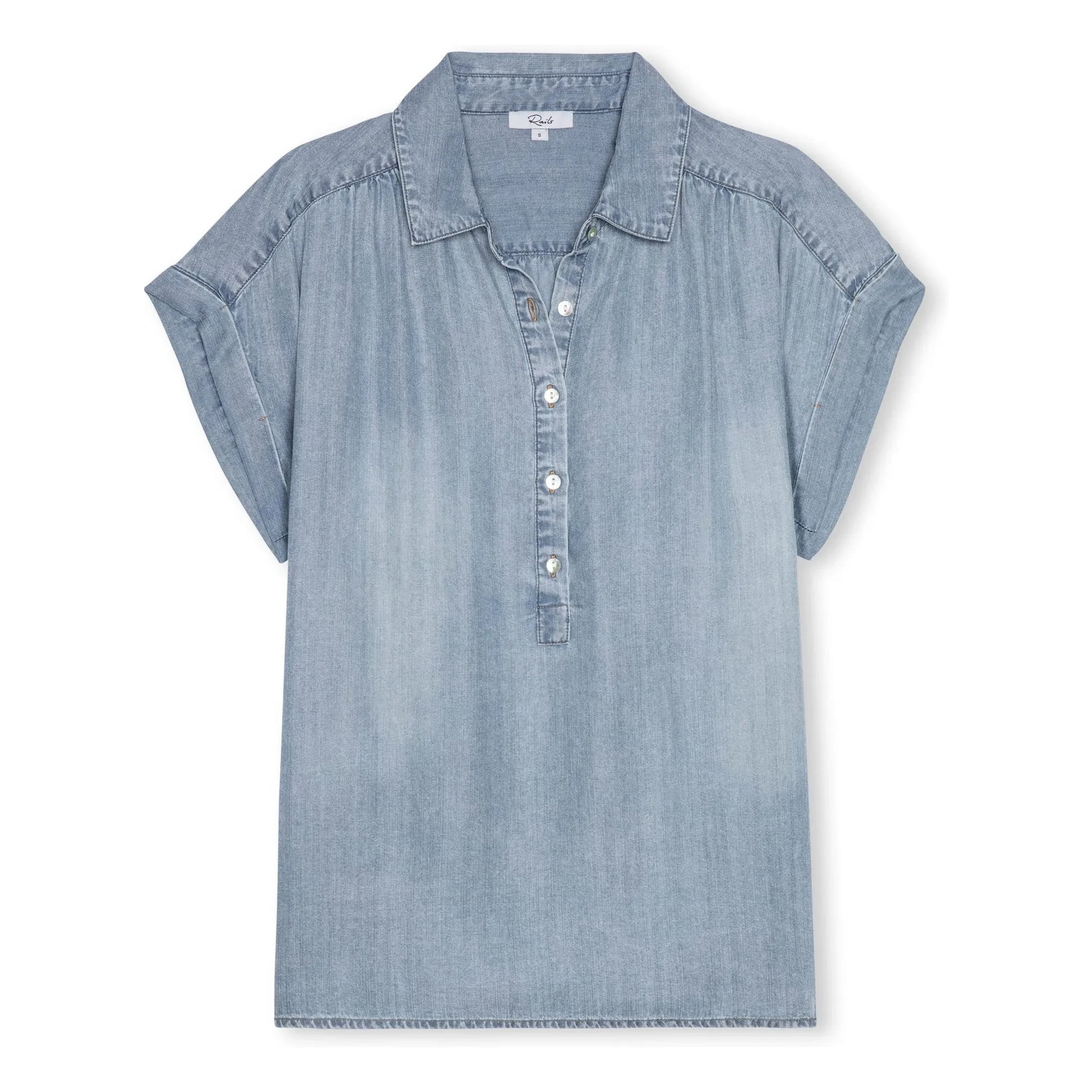 Rails - Tuscany blouse | Denim blue