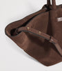 Demellier Brown Medium Suede New York Tote Bag