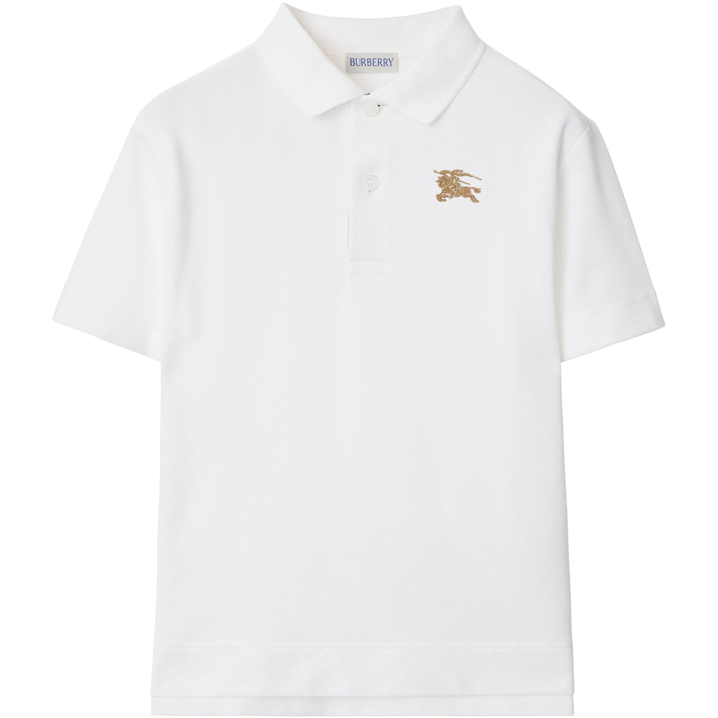 Burberry Kids Cotton Polo Shirt (3-12 Years)