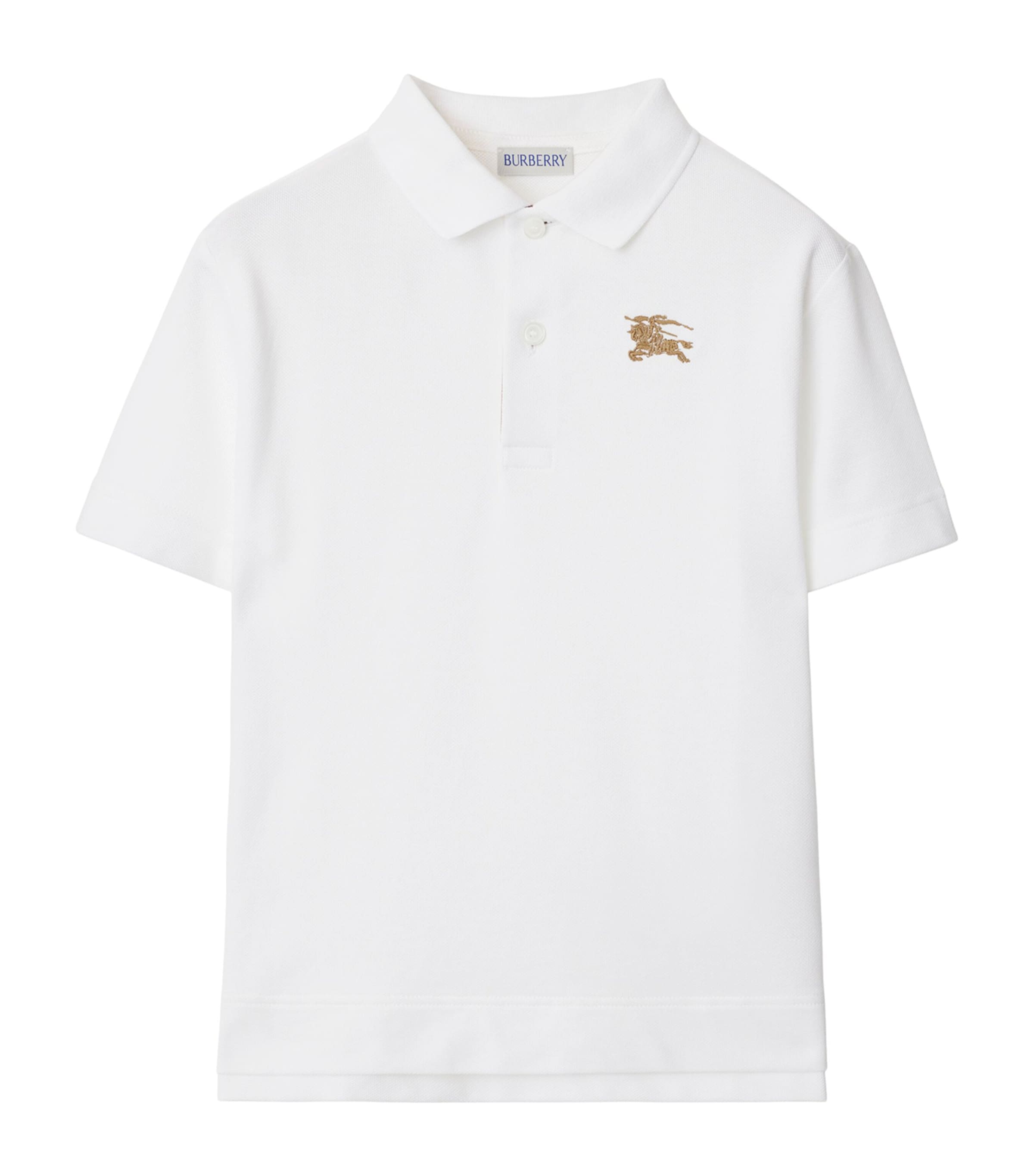 Burberry Kids Cotton Polo Shirt (3-12 Years)