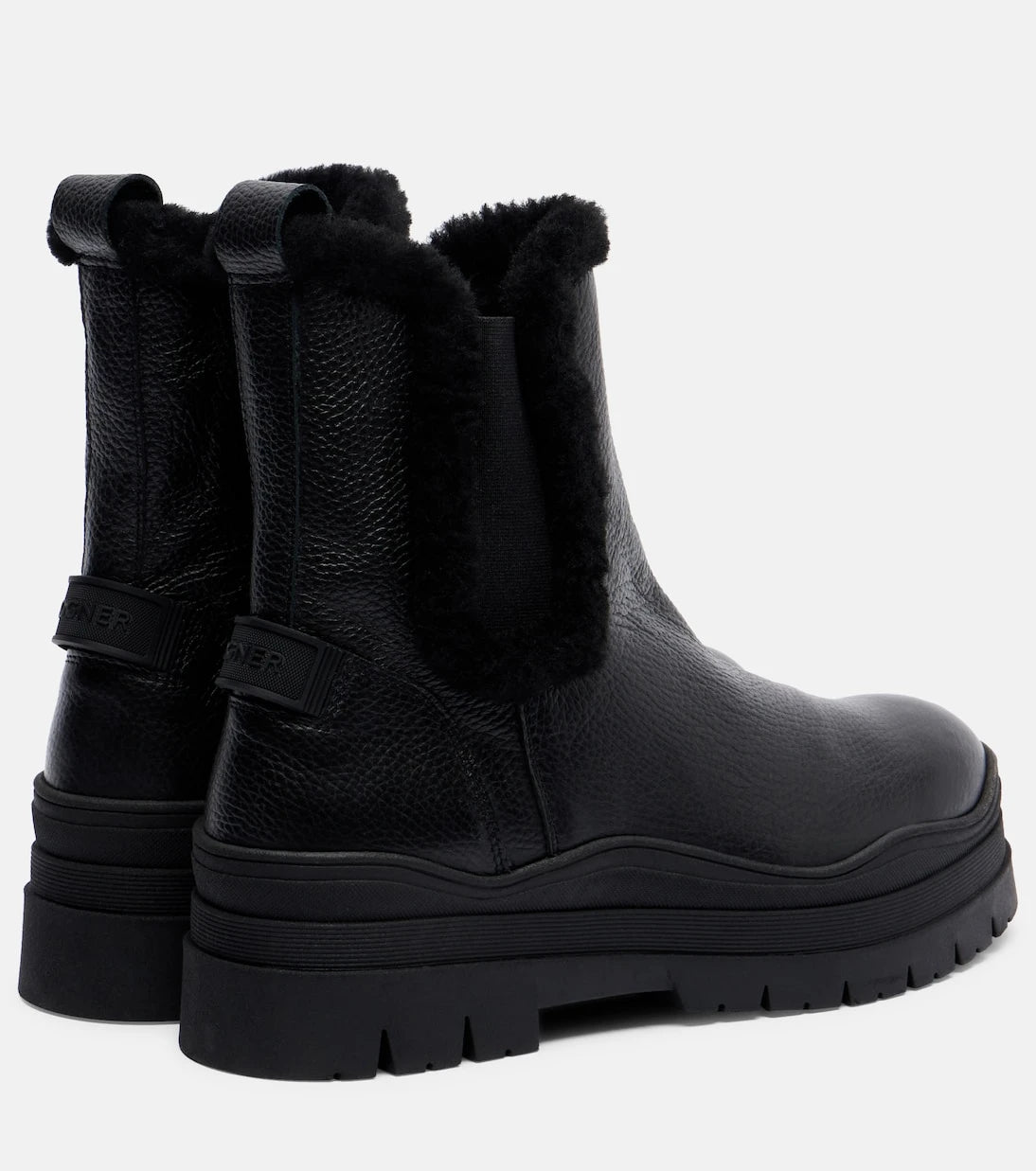 Bogner - Arosa shearling-lined leather Chelsea boots
