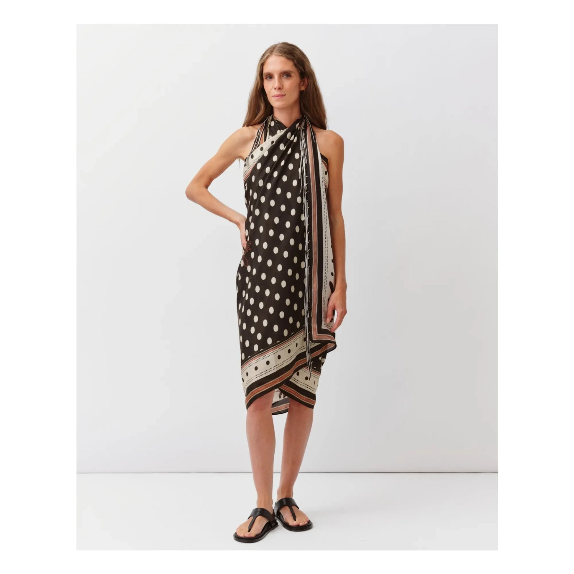 Diega - Pareo Silk | Ecru