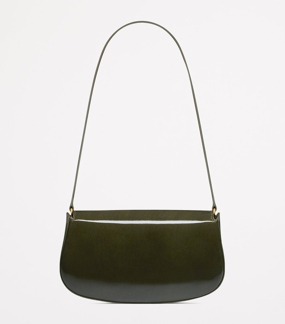 Saint Laurent Green Mini Voltaire Shoulder Bag