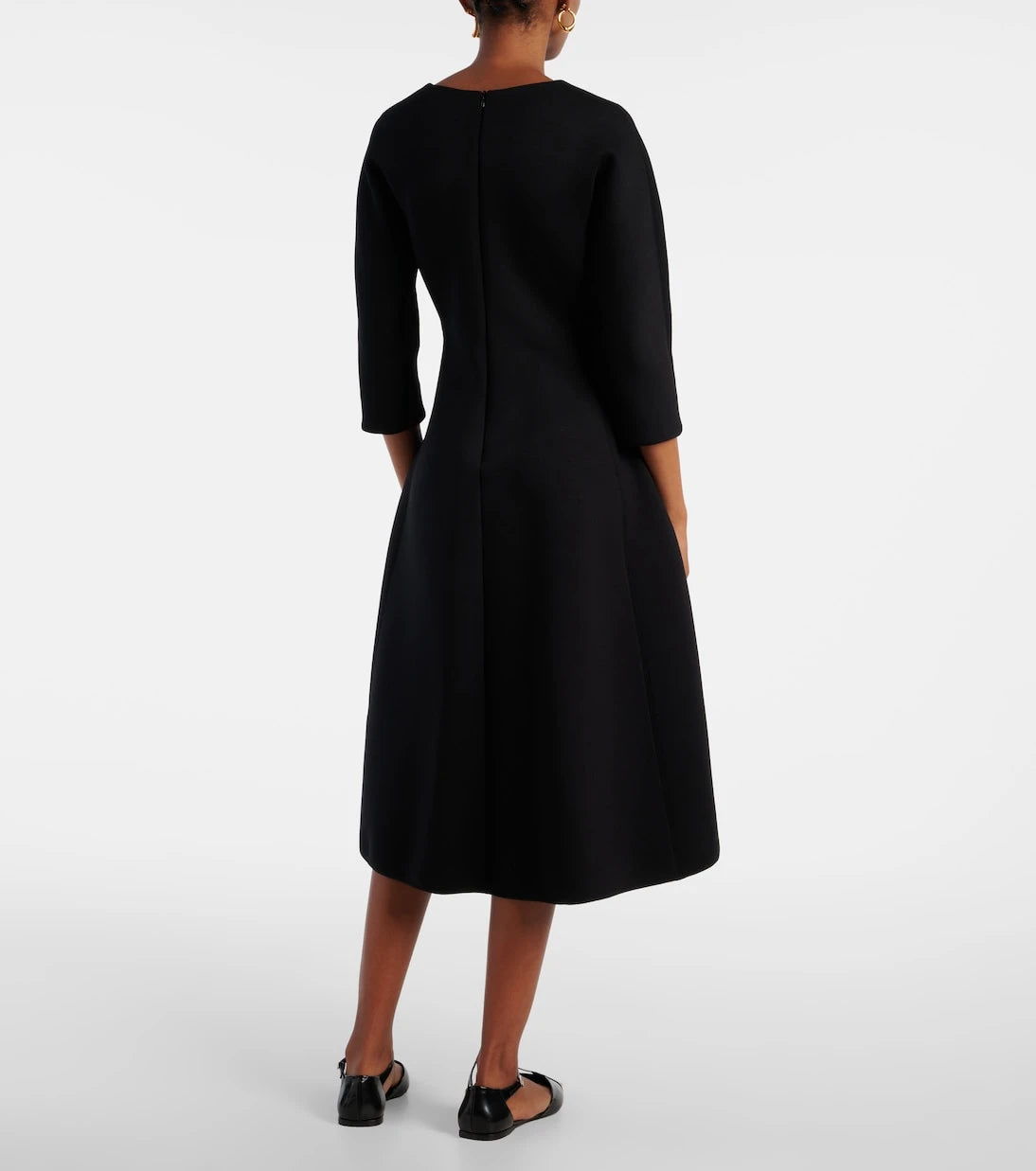 'S Max Mara - فستان ميداس متوسط الطول من الجيرسيه