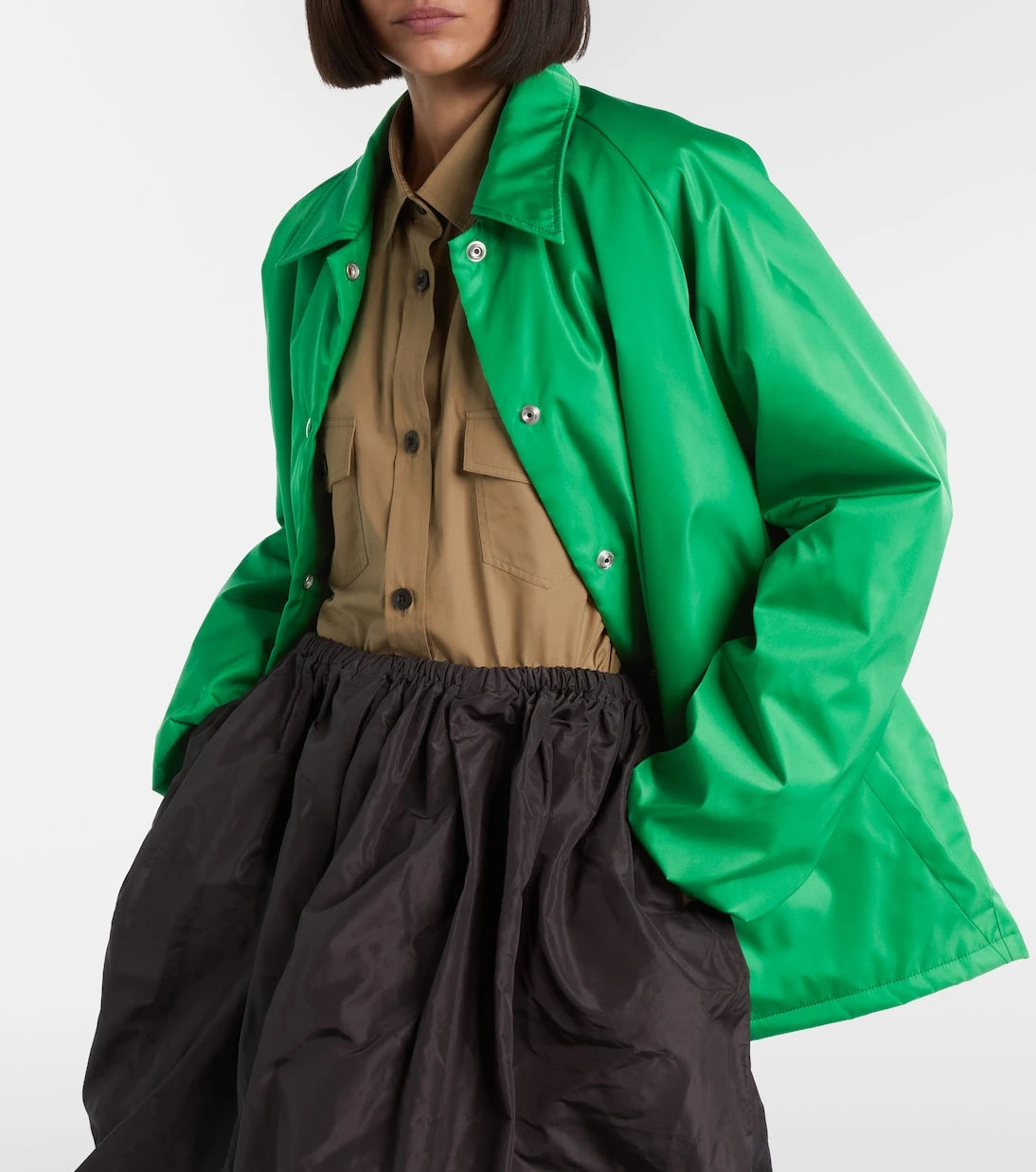 Prada - Re-Nylon oversized blouson jacket