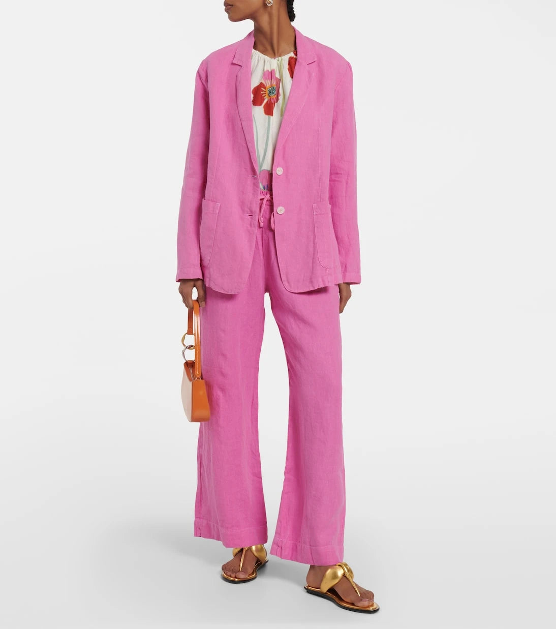 Velvet - Cassie linen blazer