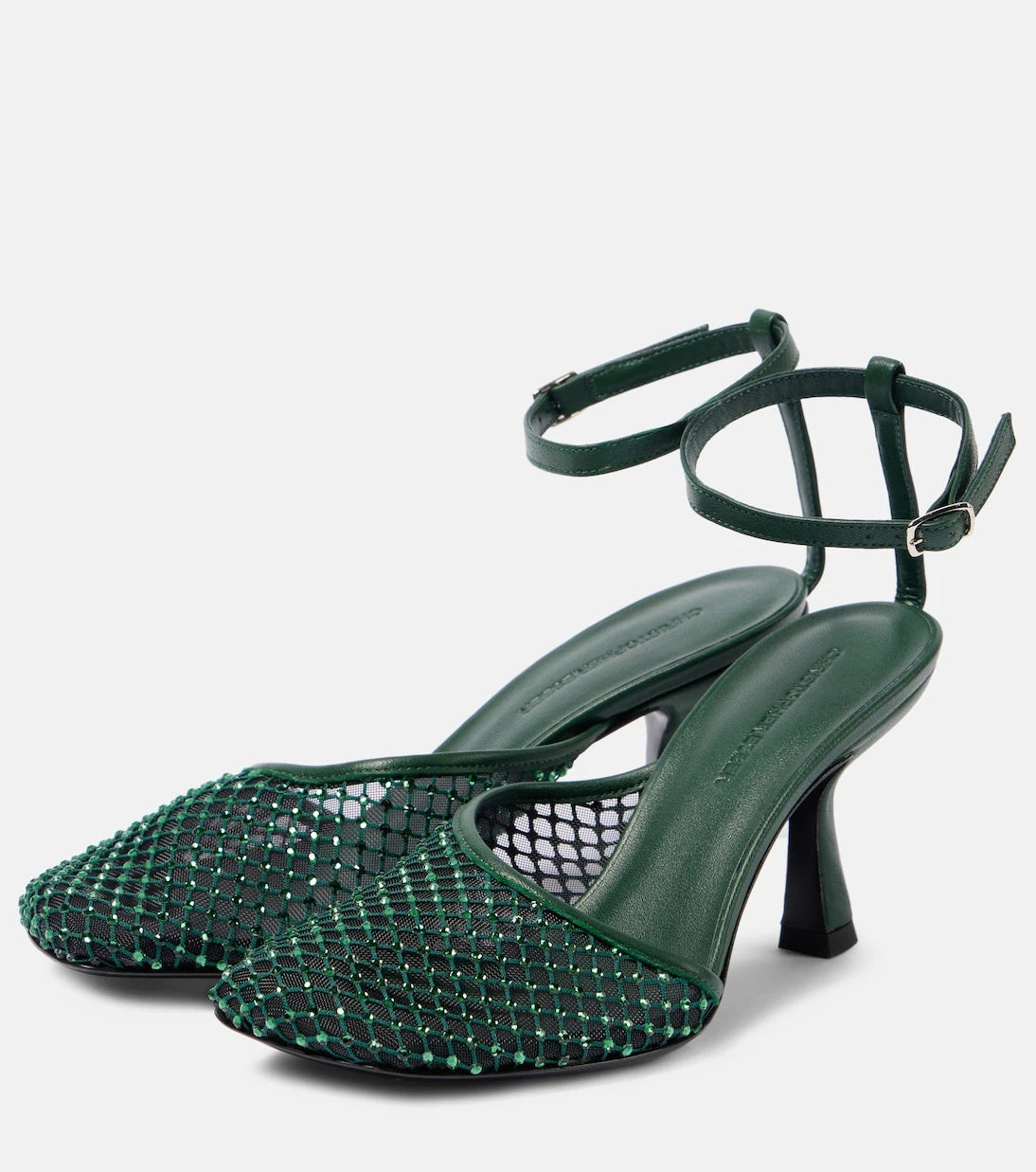 Christopher Esber - Minette 80 crystal-embellished pumps