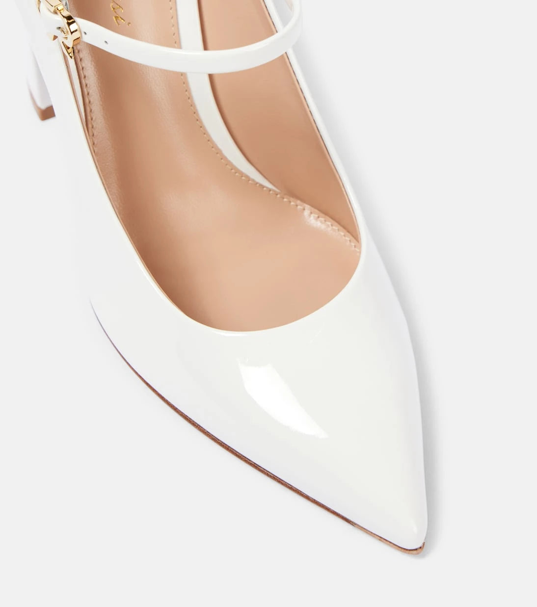 Gianvito Rossi - 100 patent leather Mary Jane pumps