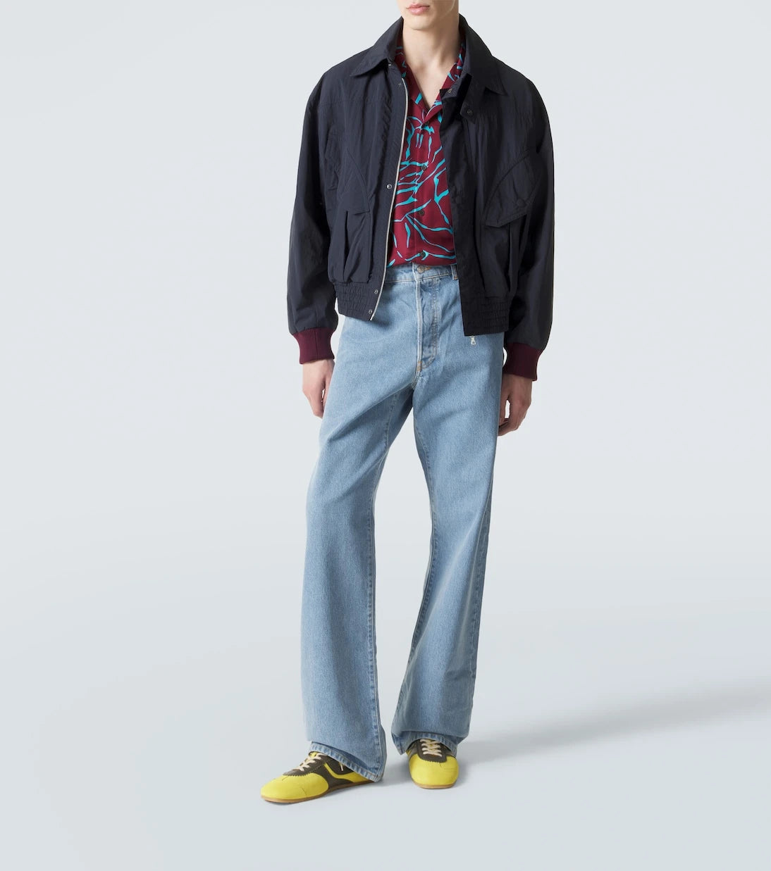 Dries Van Noten - Logo straight jeans