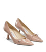 Jimmy Choo Pink Rosalia 65 Patent Leather Pumps