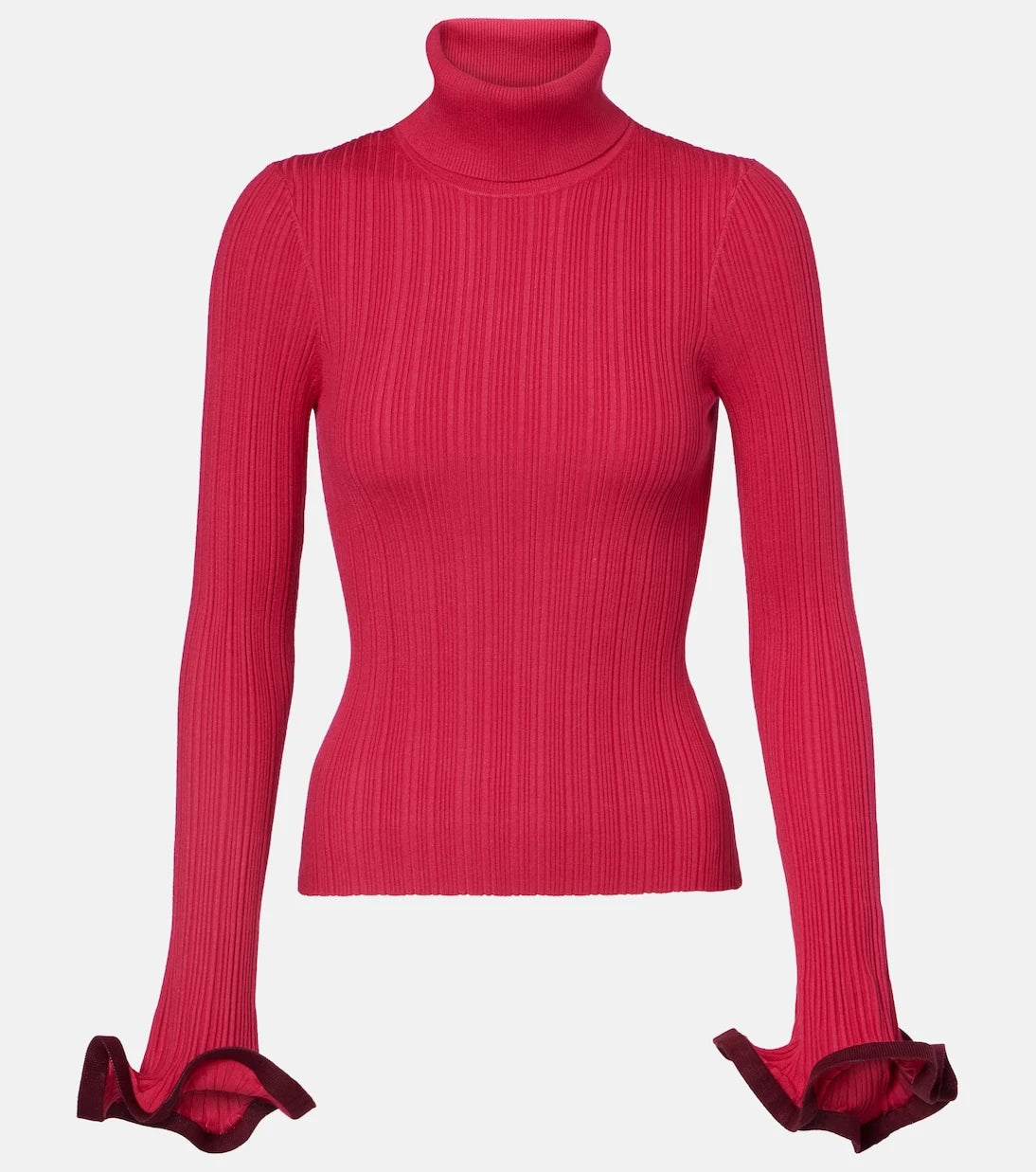 Simkhai - Lola ruffled turtleneck sweater