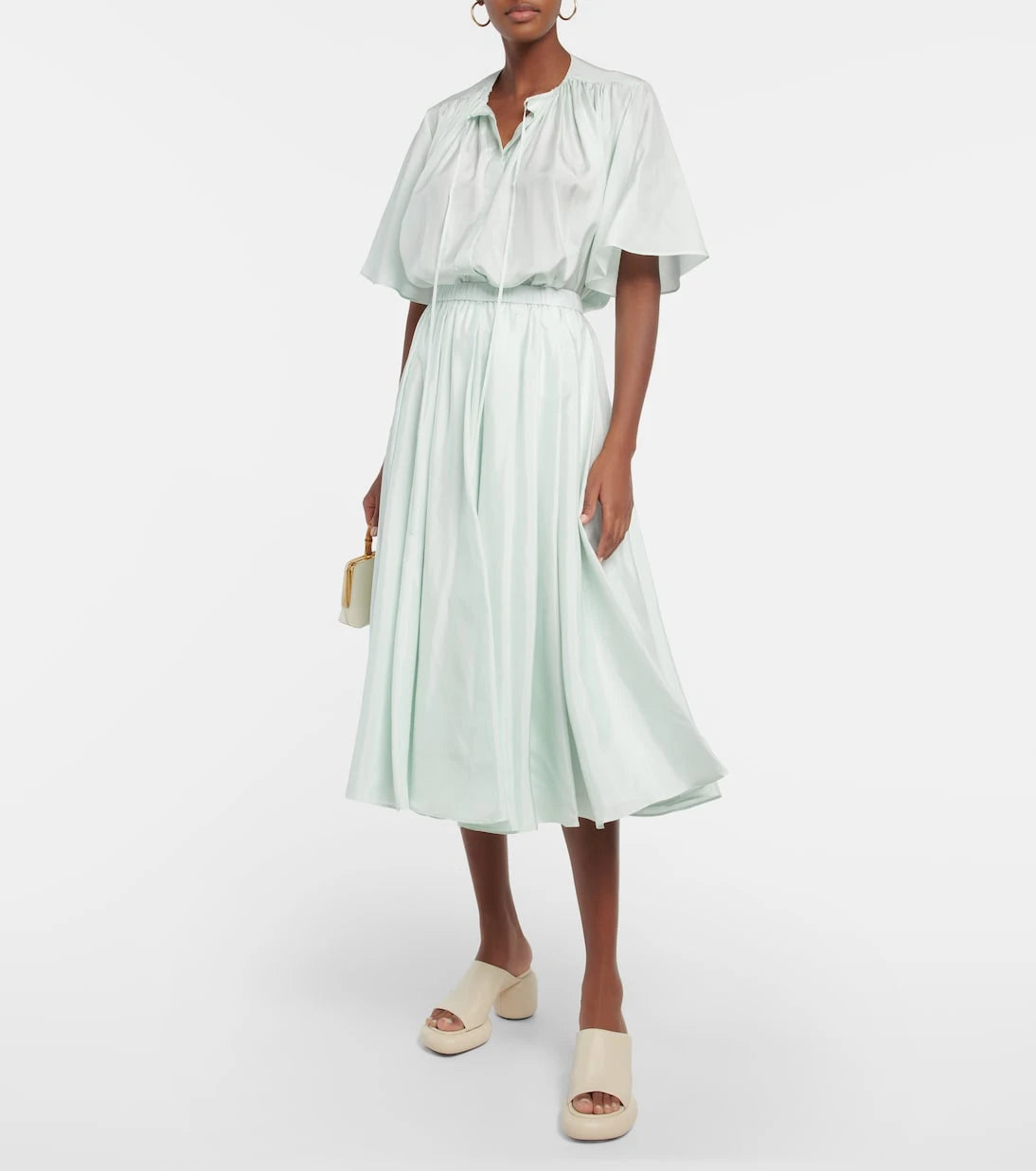 Joseph - Smithfield silk midi skirt