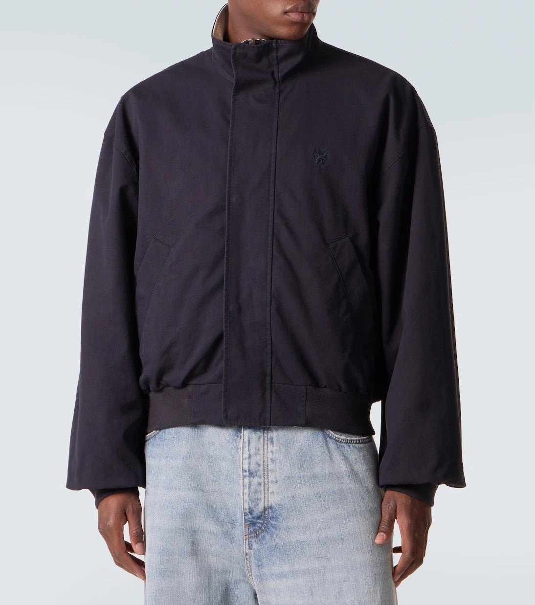 Balenciaga - Reversible cotton-blend blouson jacket