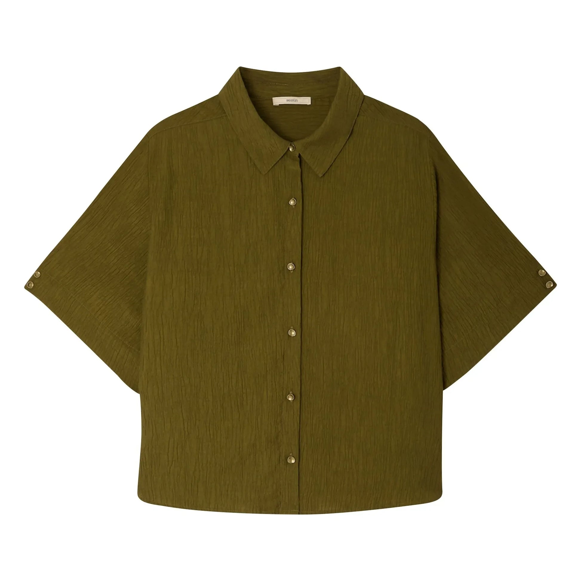Sessùn - Kalya blouse | Khaki