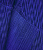 Pleats Please Issey Miyake Blue Long-Sleeve Light Wave Top