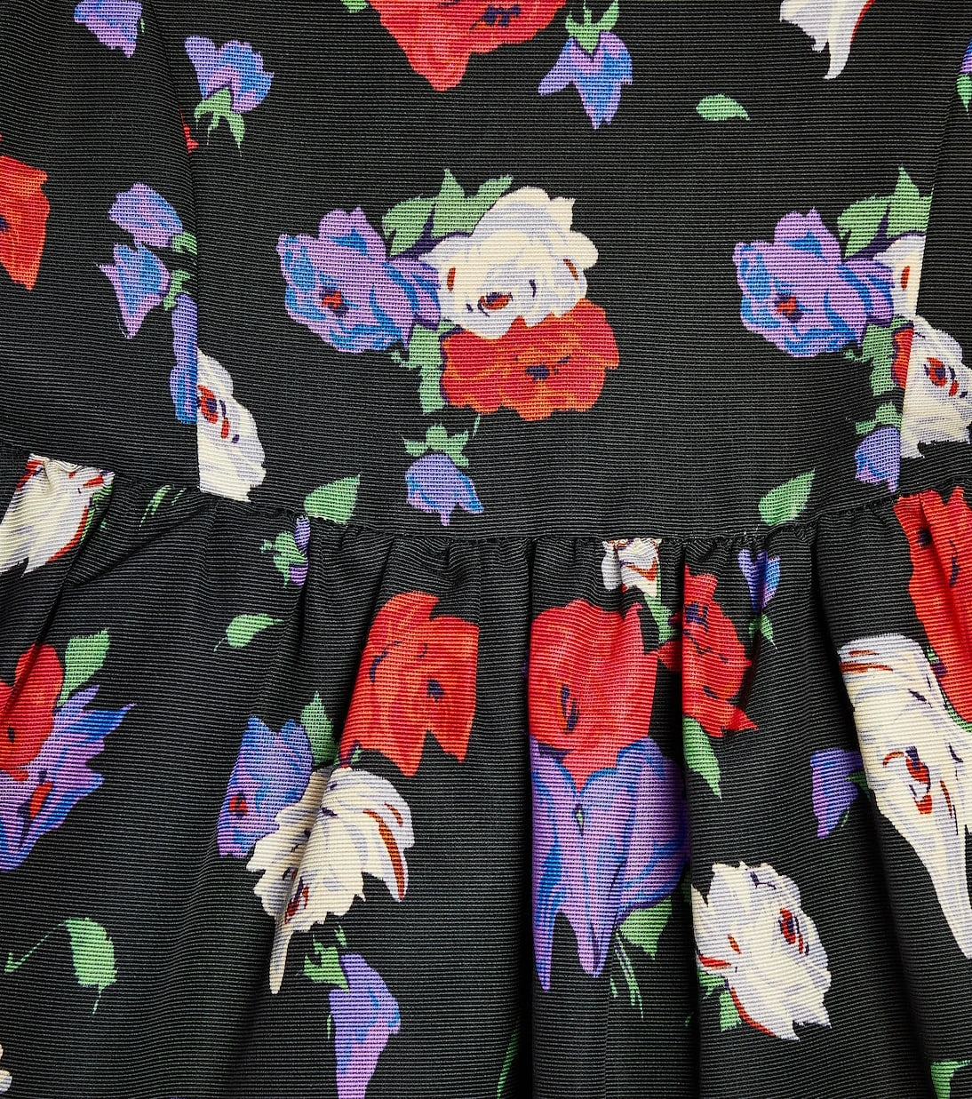 Moschino Kids - Floral cotton-blend dress