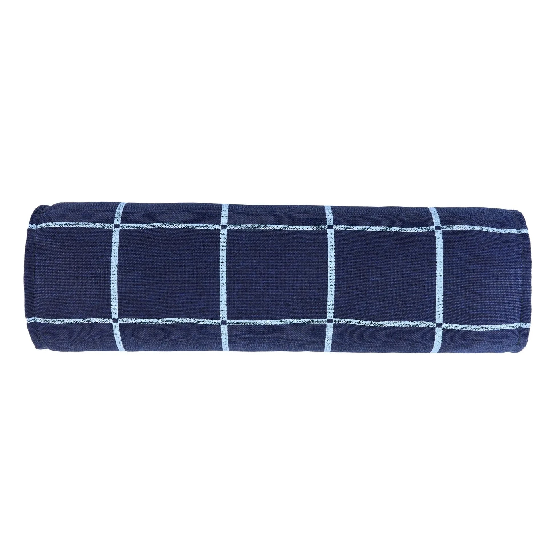 Nobodinoz - Vibes bolster cushion | Navy blue
