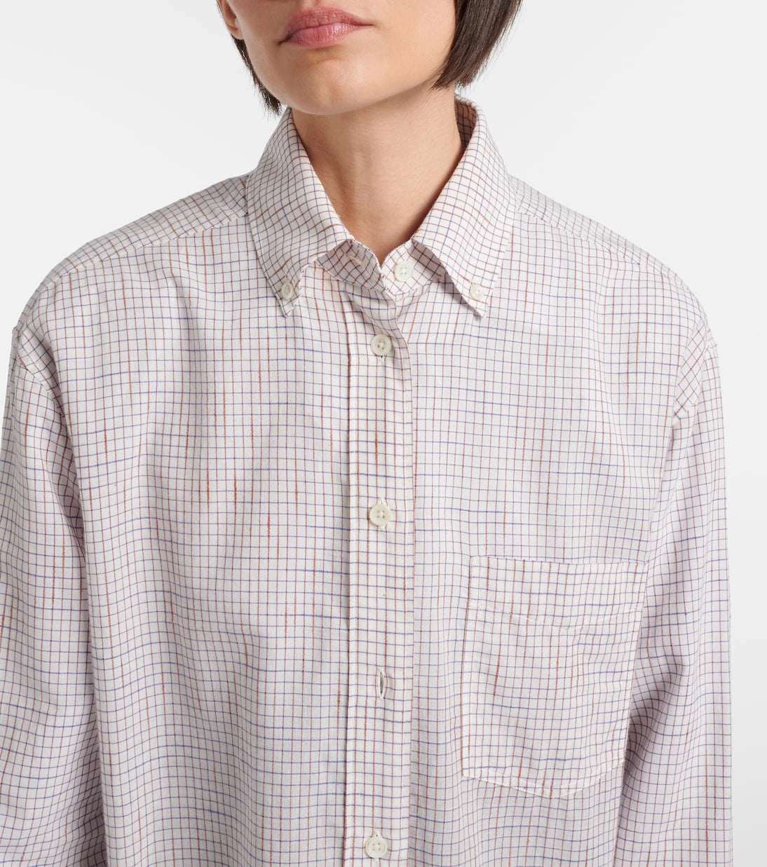 The Row - Dalan checked cotton shirt