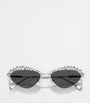 Swarovski Silver Metal SK7009 Sunglasses