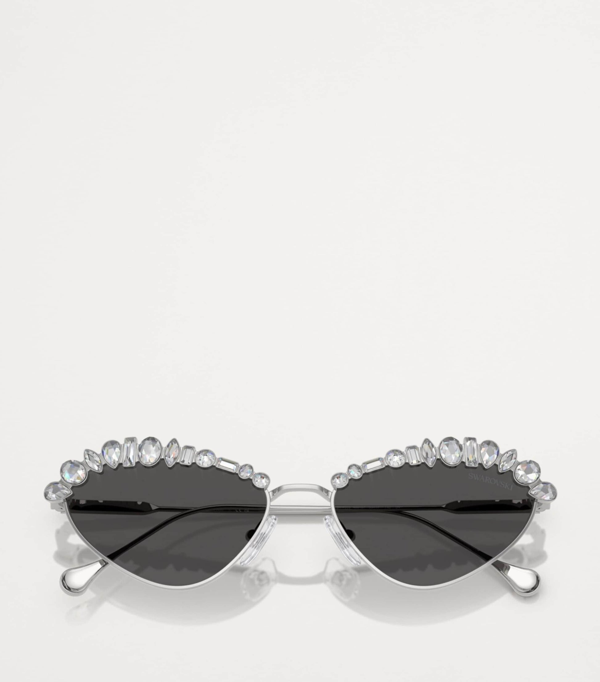 Swarovski Silver Metal SK7009 Sunglasses