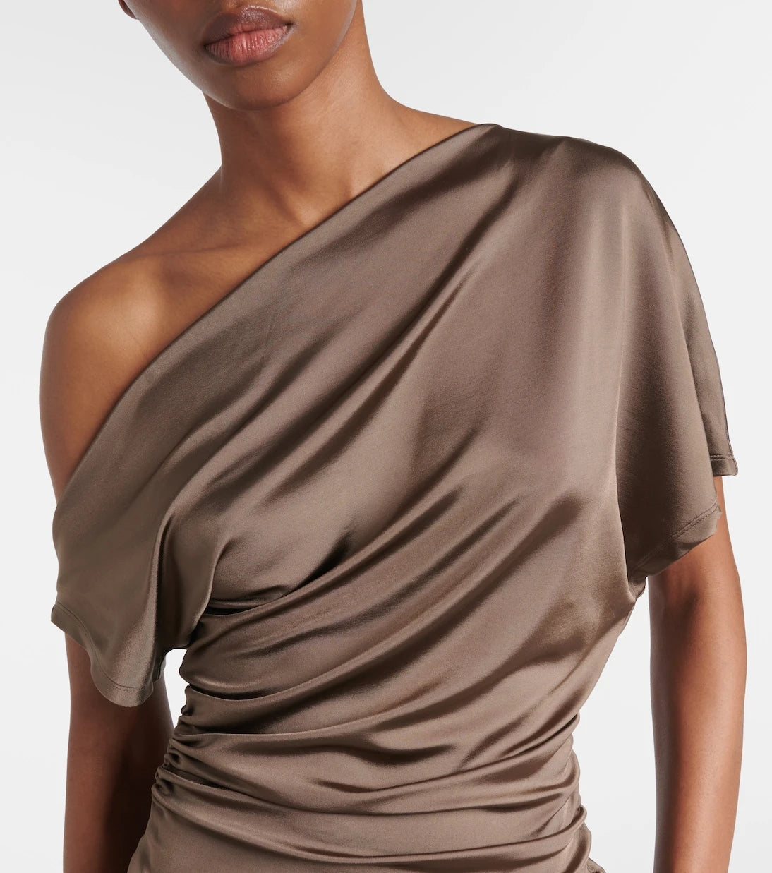 Tove - Edel ruched draped jersey top