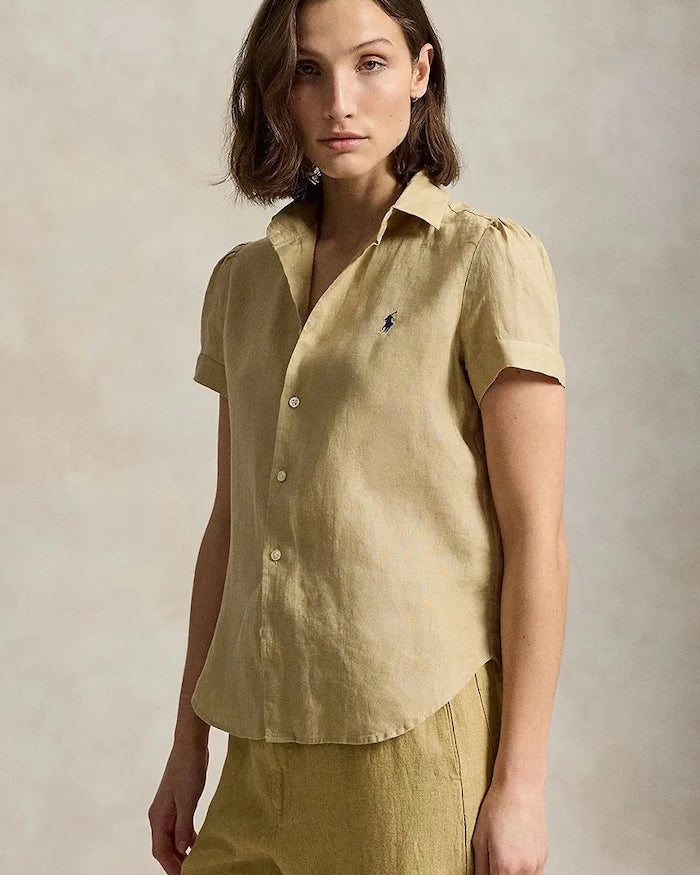 Polo Ralph Lauren Kadın Keten Gömlek