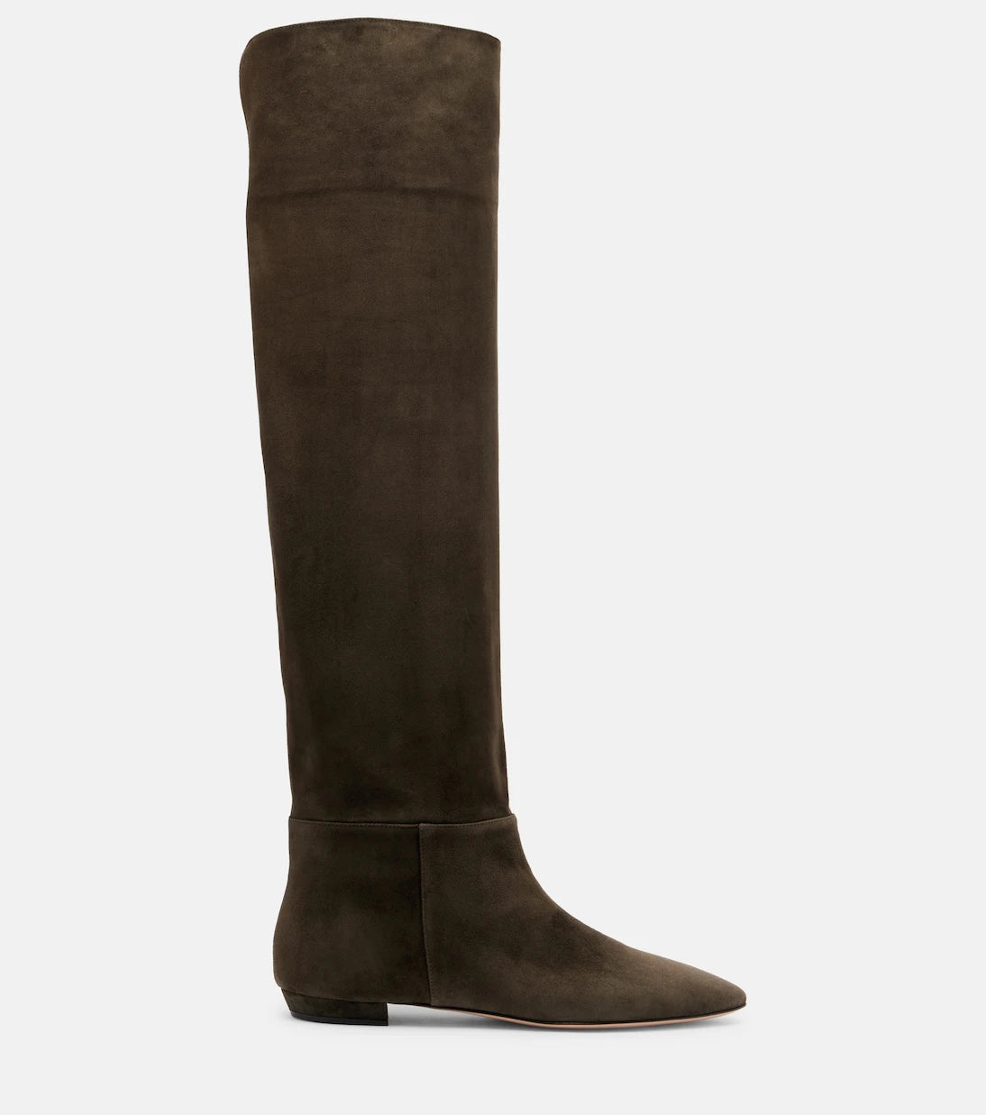 Gianvito Rossi - Suede knee-high boots