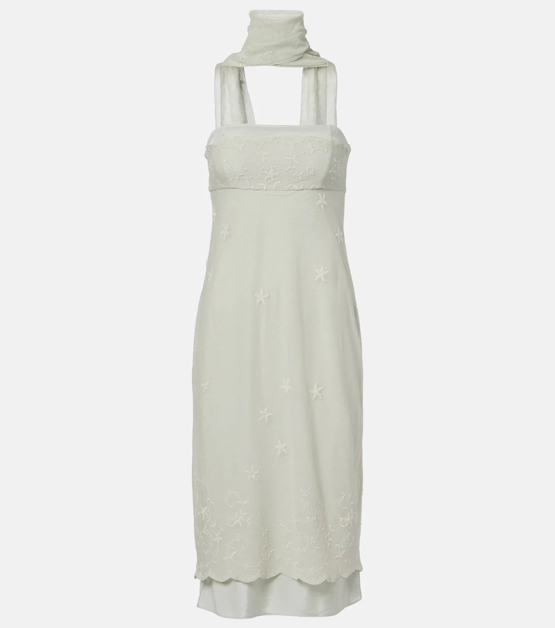 Posse - Cove embroidered midi dress