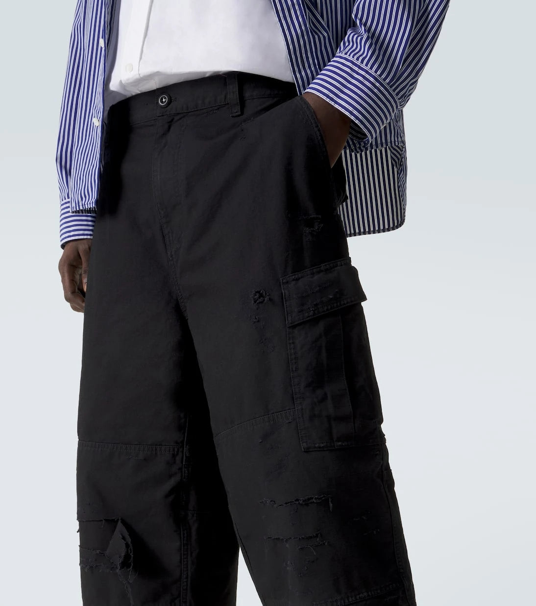 Balenciaga - Cotton cargo shorts