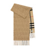 Cashmere Reversible B Shield Scarf
