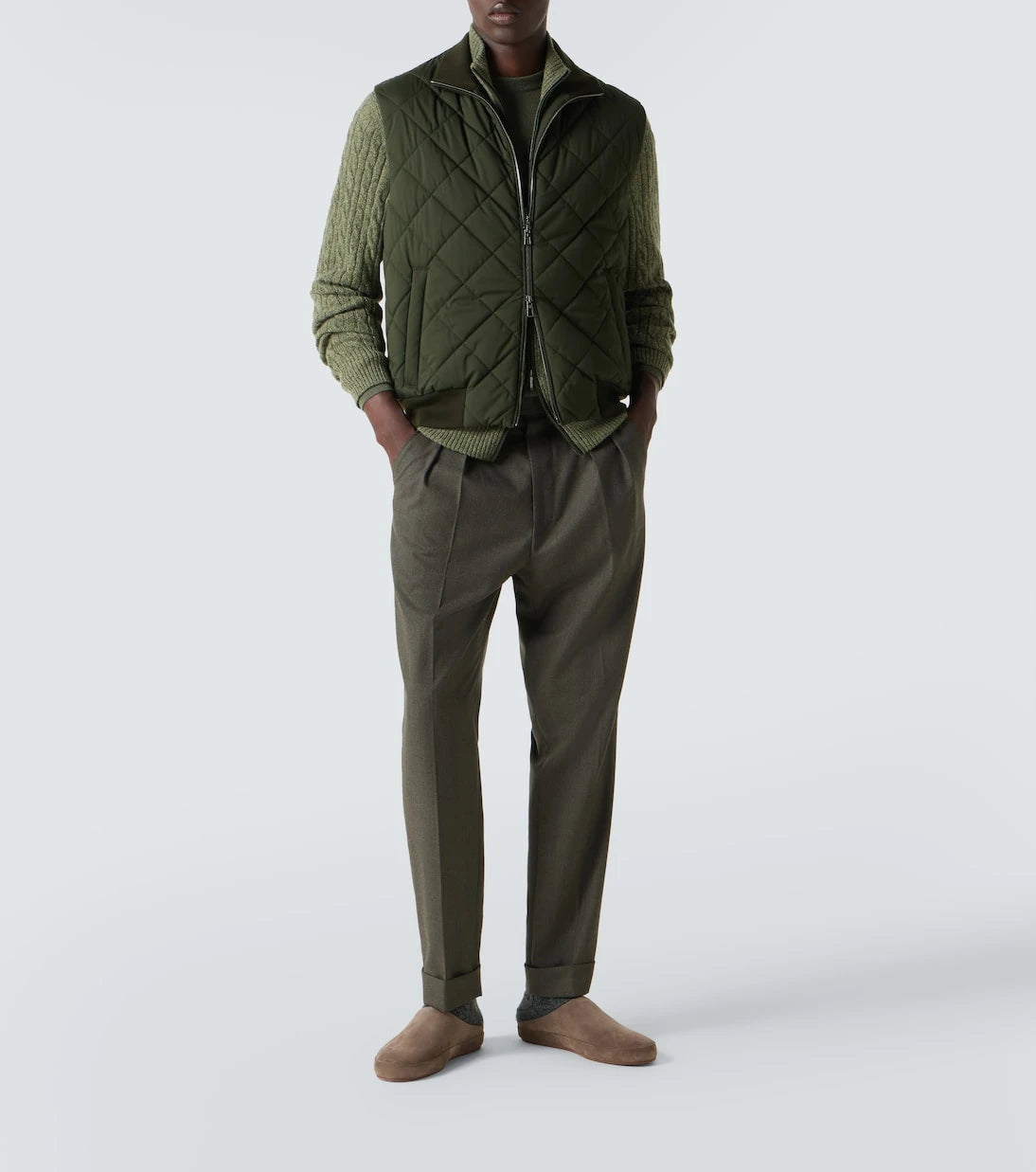 Loro Piana - Windwish Storm quilted vest