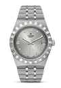 Stainless Steel and Diamond Royal Watch 34mm