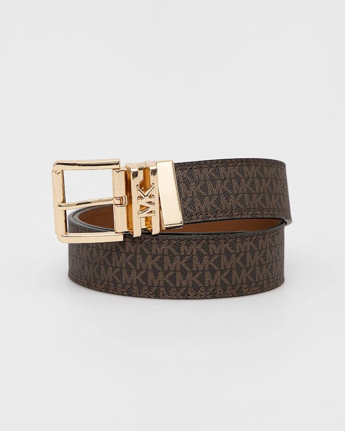 MICHAEL Michael Kors çift taraflı kadın kemeri