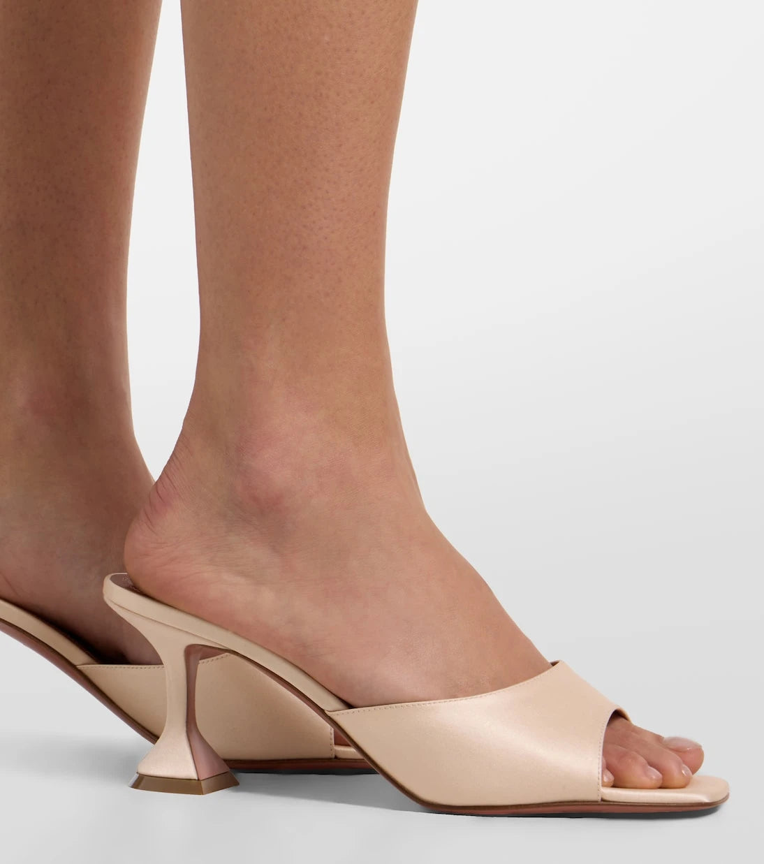 Amina Muaddi - Lupita satin mules